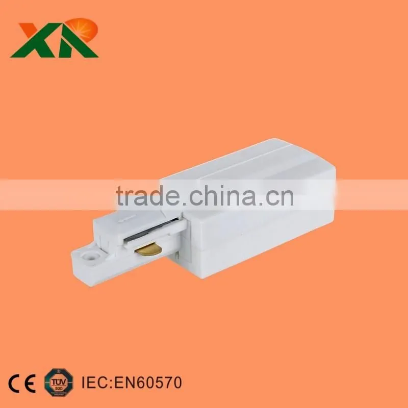 2 Wires power connector XR-261 for led Lighting track live end
