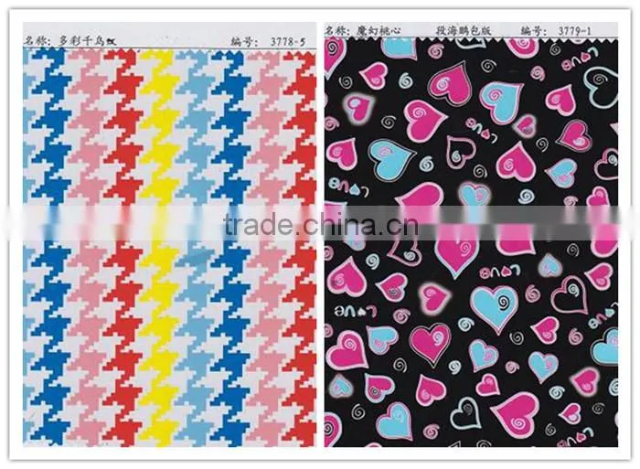 heat transfer film for PVC leather