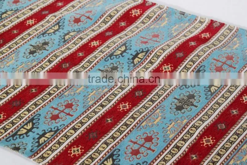 Custom design jacquard woven chenille Muslim prayer rugs, prayer mat