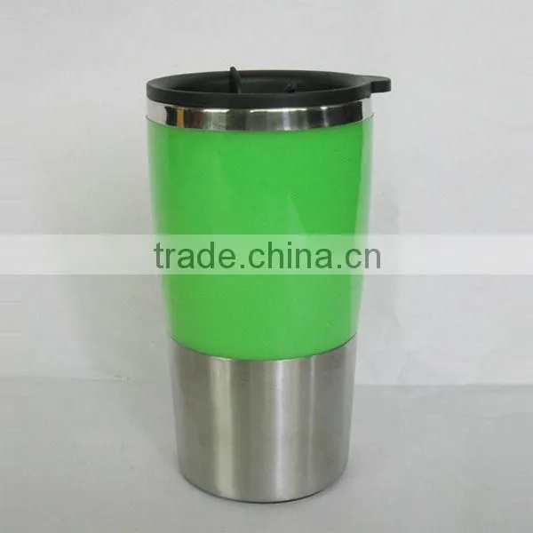 14 oz two tone stainless steel thermos Coffee mugs