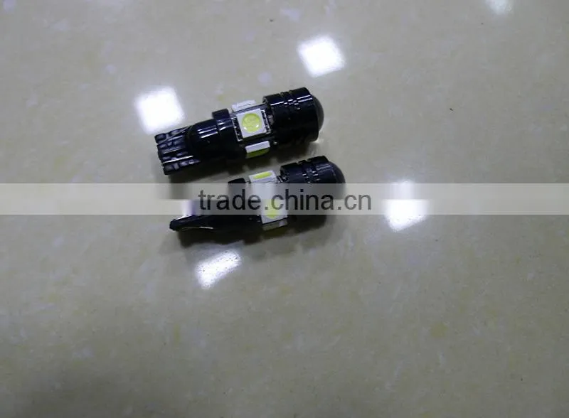 t10 5w5 bulbs led light 5050 4smd high power led