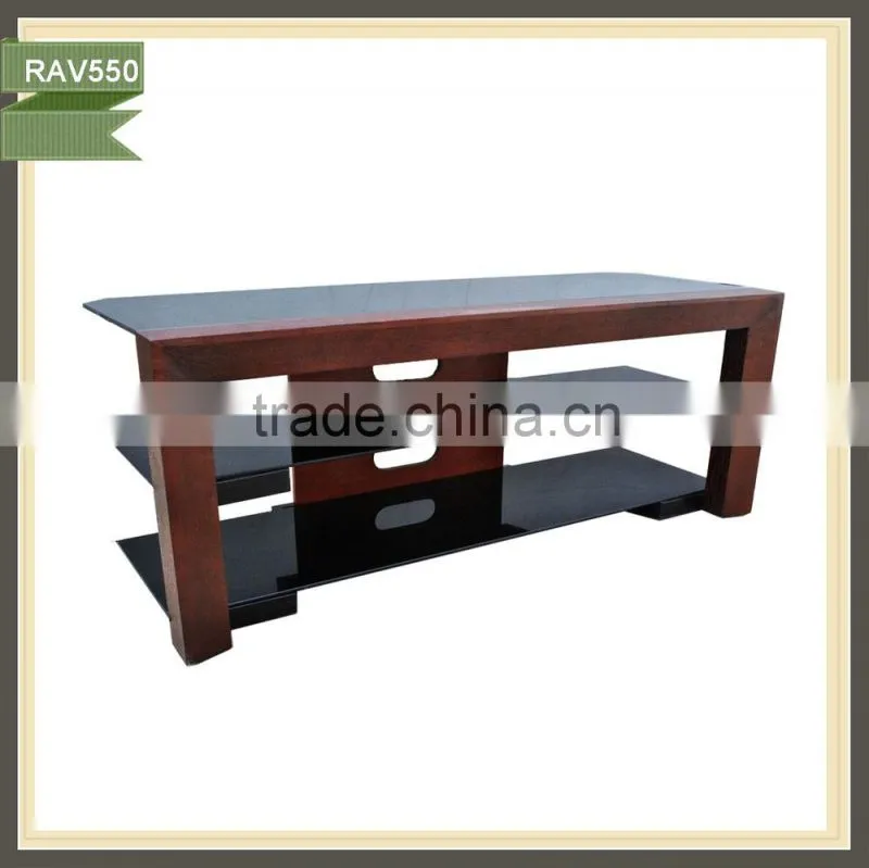 wood wall units mini flat screen tv wood tv wall panels ZL010