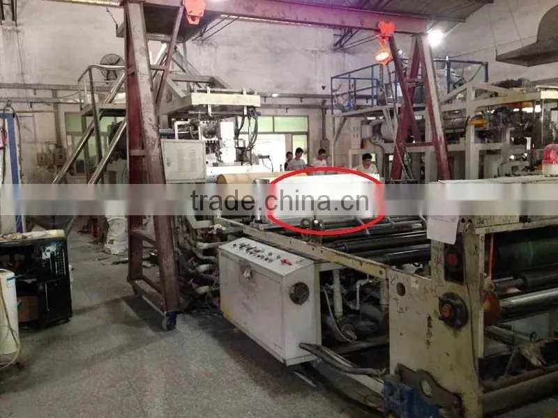 2015 Corona treatment plant on single layer co-extruded sheet machine