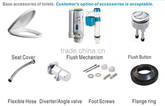 One Piece Siphonic Ceramic toilet--Lodo Ceramic toilet