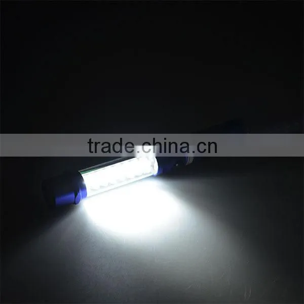 AAA Bettery 16+8 LEDS + 1 Laser Aluminum working light with Magnet