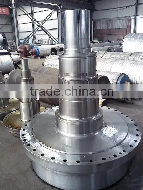 Cast iron shaft head with large diameter