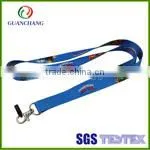 China supplier premium design cheap items promotional gifts keychain short lanyard with keyring