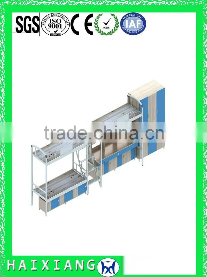 latest cheap aparment bed dormitory bunk bed HXDM018