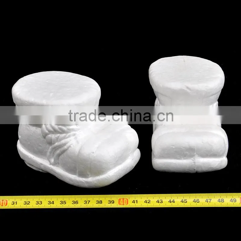 white holloween polystyrene pumpkin model