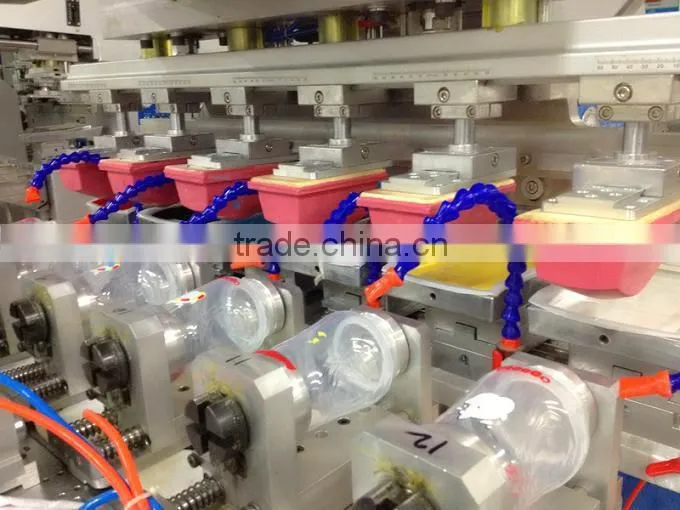 High Precision 6-color Pad Printing Machine with rotary conveyor GW-M6/C