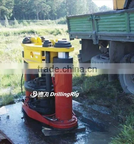 Large diameter tube drawing bench/drawbench for drilling work