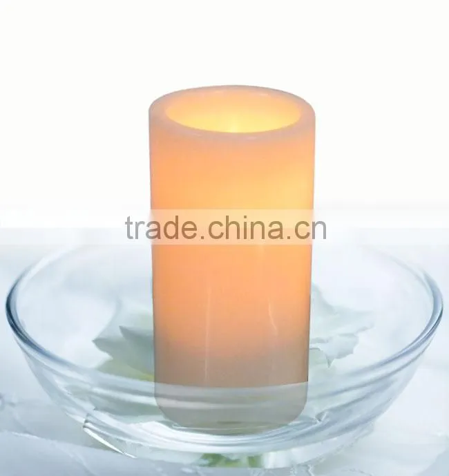 Flameless color changing led candle with remote control and timer, party or wedding gift candle
