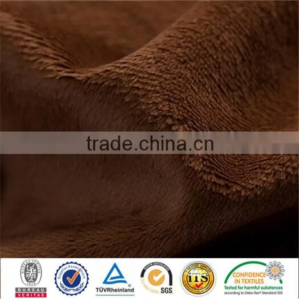 100% Polyester Boa Fabric
