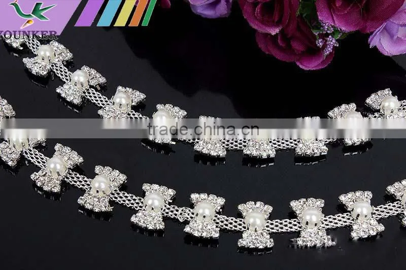Bling Bling Fashion latest Fancy Rhinestone Cup Chian For Garments,bags,shoes decorations 23