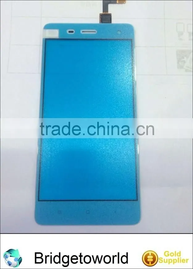 Hot sale Touch Panel Digitizer Screen for Xiaomi 4 Mi4 M4 front glass with touch flex cable