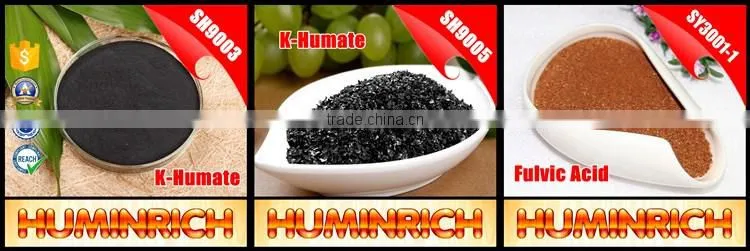 Huminrich Ore Humates Sources Fertilizer Synergist Humic Acid Potassium Salt Factory