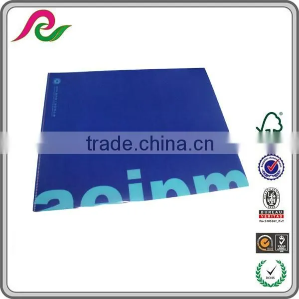 L shape design PP presentation folder
