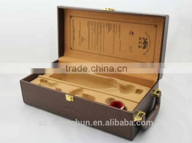 PU Leather wine box