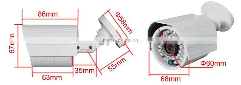 cctv dvr system security camera kit camera waterproof