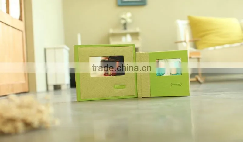 baby high quality beautiful leather album covers China professional manufacture