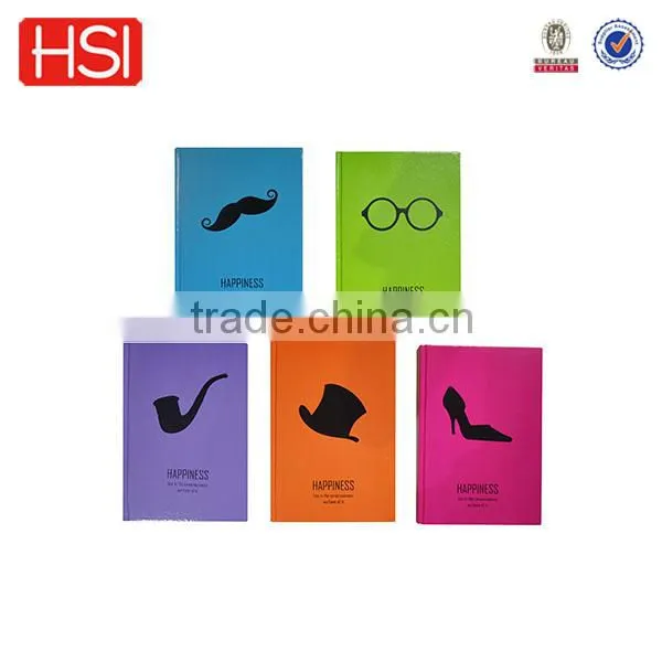 online hot selling chromatic diary notebook