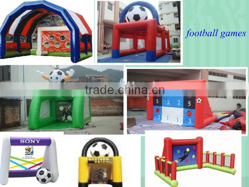 hot inflatable football target/inflatable football games for sale