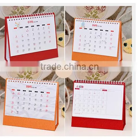 High quality Promotional Office Table solar calender printing