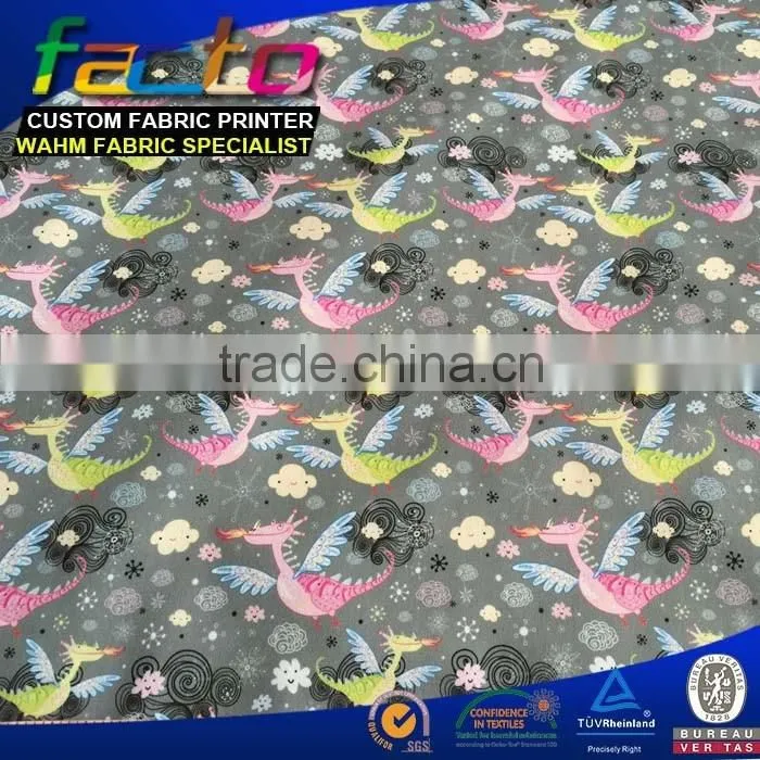 Baby Cloth Diaper, Waterproof Printed Fabric-CPSIA Approved