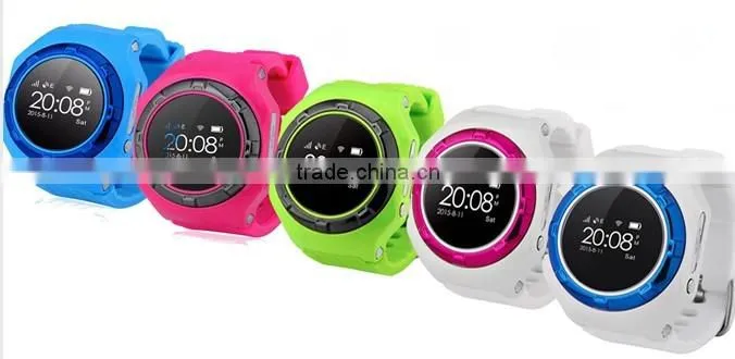 2016 hot sale ce rohs blue tooth digital smart watch for kids