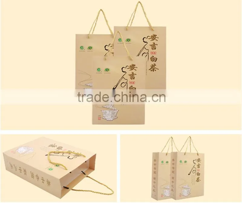 Fancy paper gift bag for tea