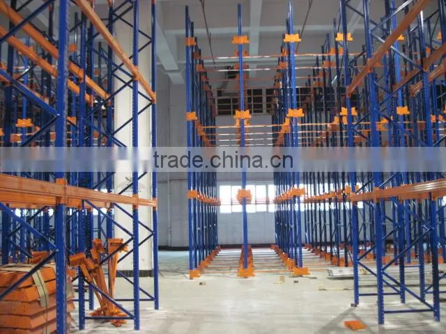 shuttle racking for steel pallet