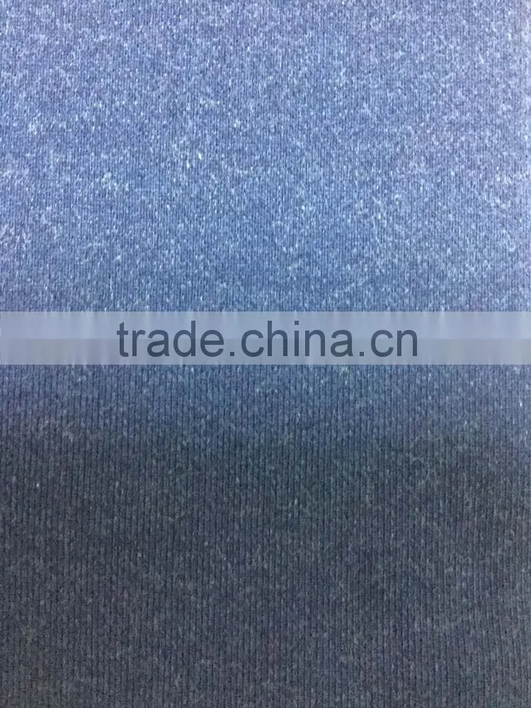 blue knitted denim fabrics stocklot wholesale PC21-D15111502