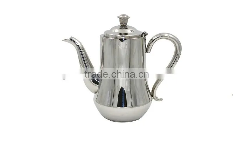 stainless steel goose neck ice kettles