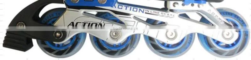 OEM Inline Roller Skate with CE Flashing Roller Skates Double Roller Skates Hot-sale Sports Shoes