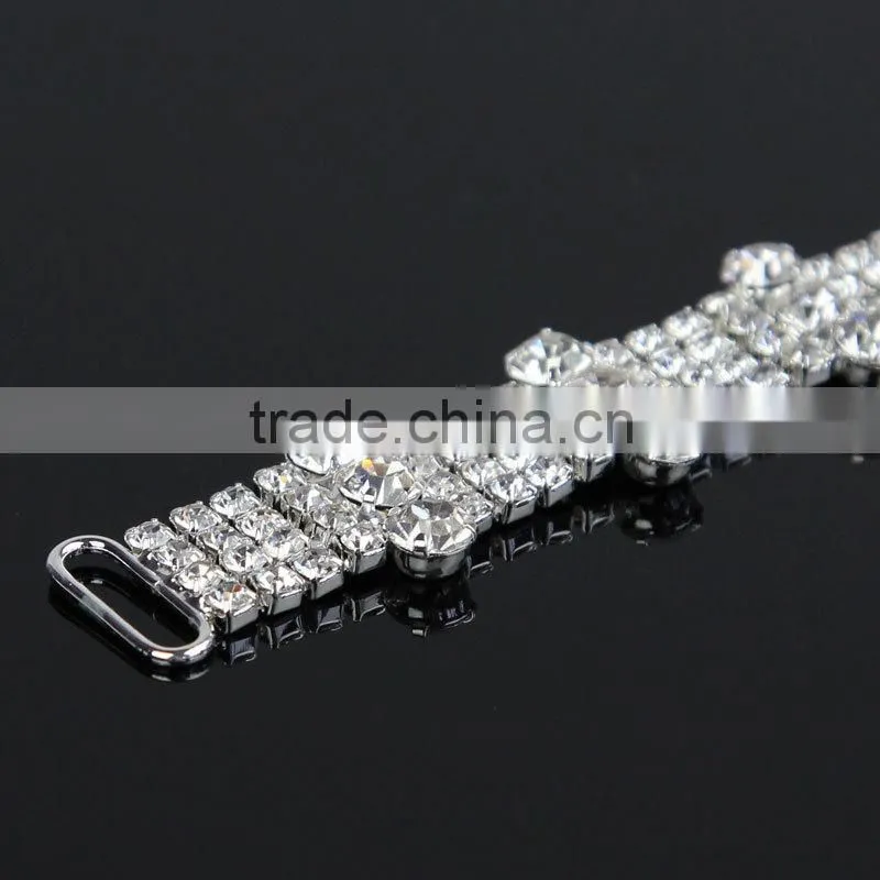 Diamond high quality Bling Bling Rhinestone Connector for accessory Wholesale B01732Y