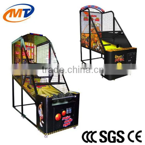 China Mantong sports game machine / arcade game machine basketball shooting games for sale
