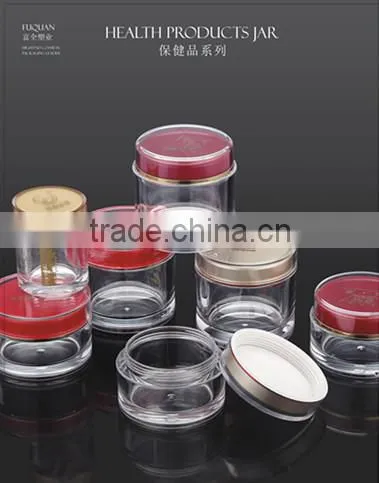 Plastic Acrylic Single-wall Capsule Containers