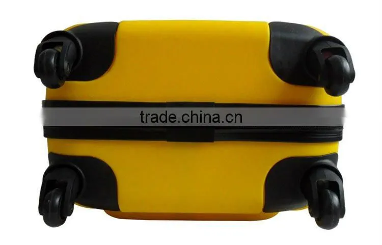 2014 china factory High quality fashion ABS elastic paint suitcase/waterproof