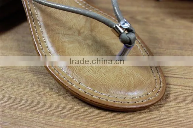 Simple design new fashion comfortable summer slipper for ladies