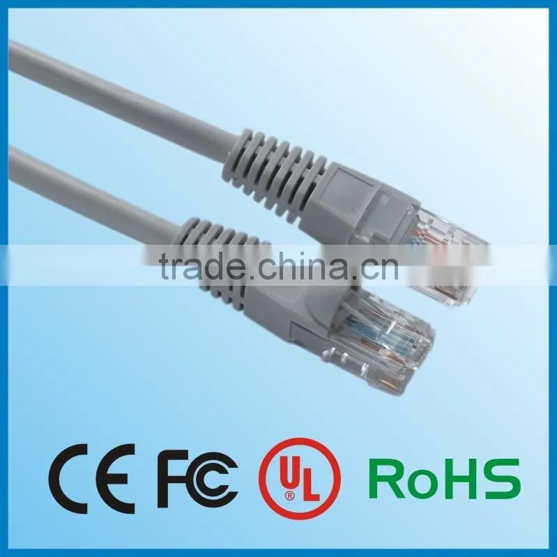 Factory Price 1 Meter UTP Cat.5e Patch Cable With RJ45 Plug
