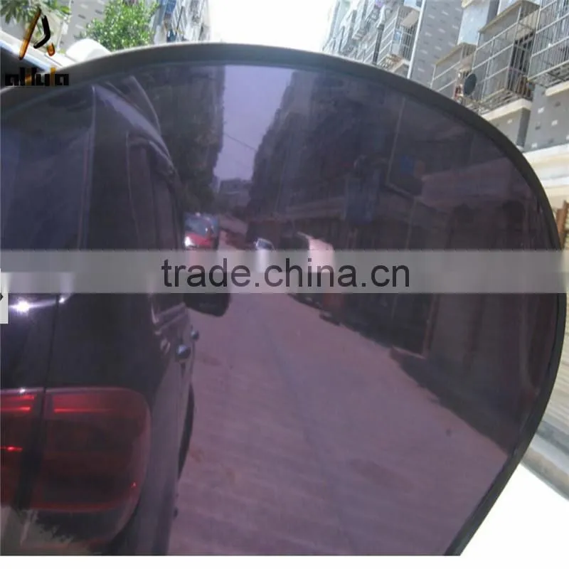 Removable sun shade static cling vinyl window film