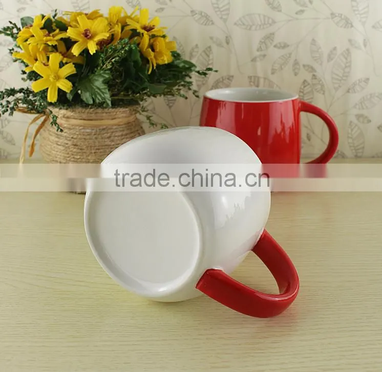 Hot sales red and white couple creamic Mug