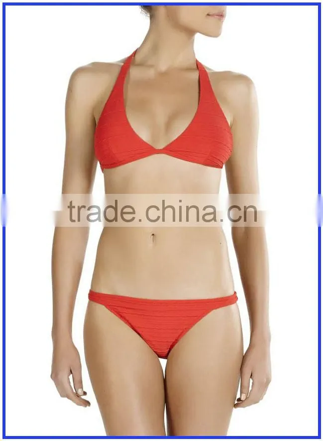 Wholesale boys red kids swimwear bikini with swim shorts