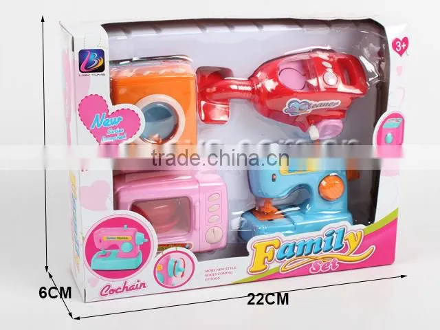 New arrival Mixer Toaster Microwave Washer wind up kitchen sppliances toy