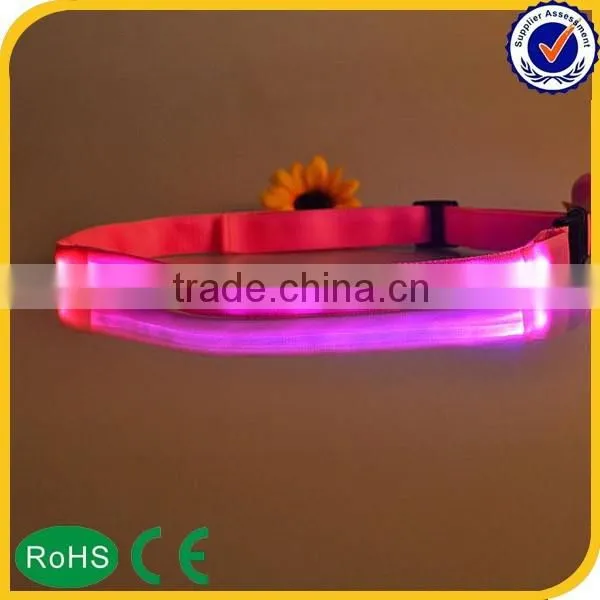 Newest Style Promotion led reflective belt