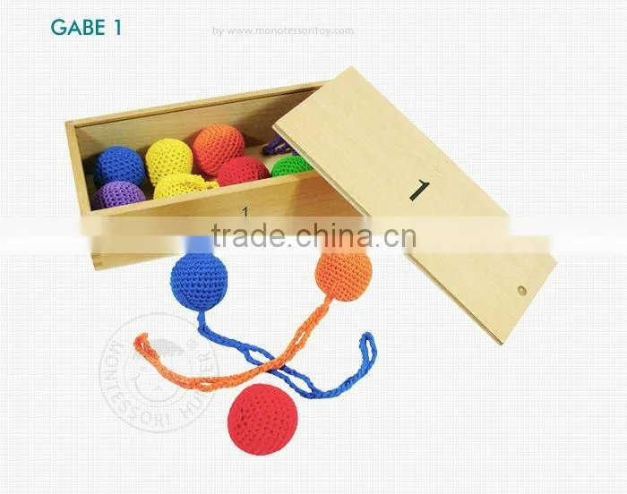 GABE 3 First Block Series, Preschool Educational Frobel Toys