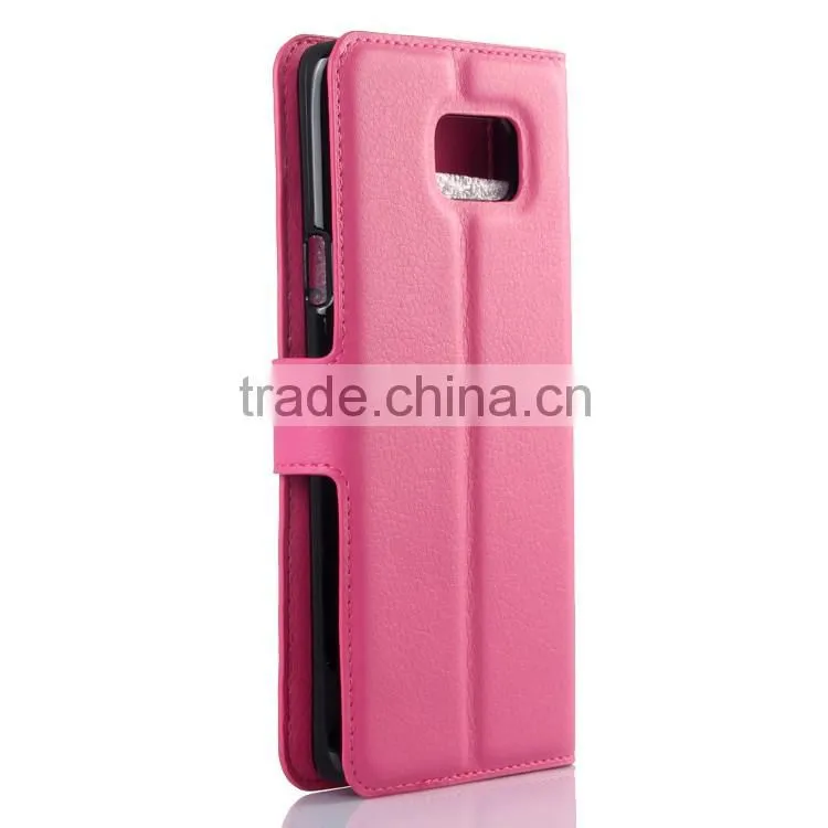 Wholesale Folio Stand Case for Samsung GALAXY Note 5 PU Leather Flip Cover with Wallet