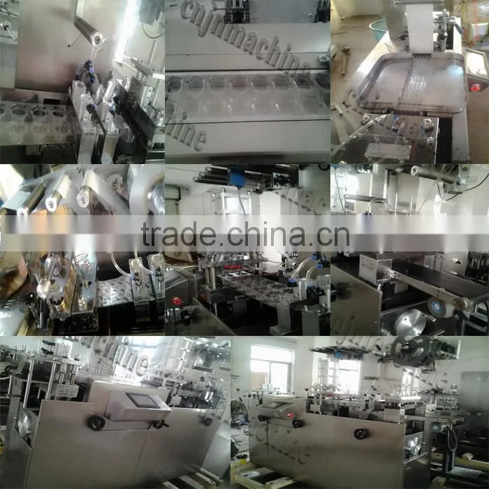 automatic capsule/tablet/chewing gum blister packaging machine