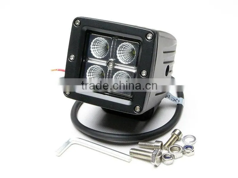 Led Car Lighting,Led Working Lamp,Flood Or Spot Beam 16w Led Work Lamp,Auto Led Light,For Off-road ATV Excavator
