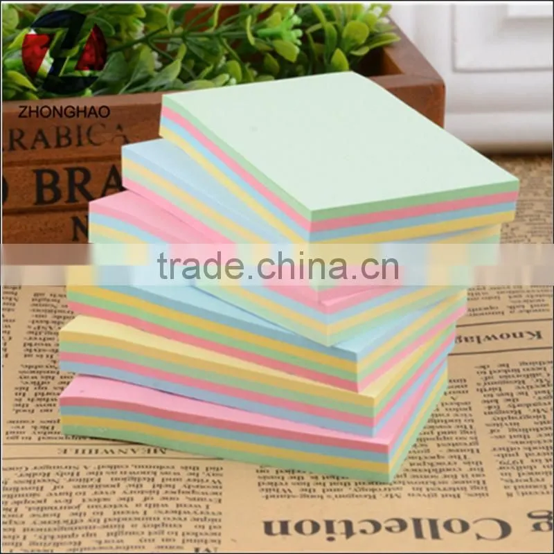 New arrived unique funny rectangle shape colorful sticky note